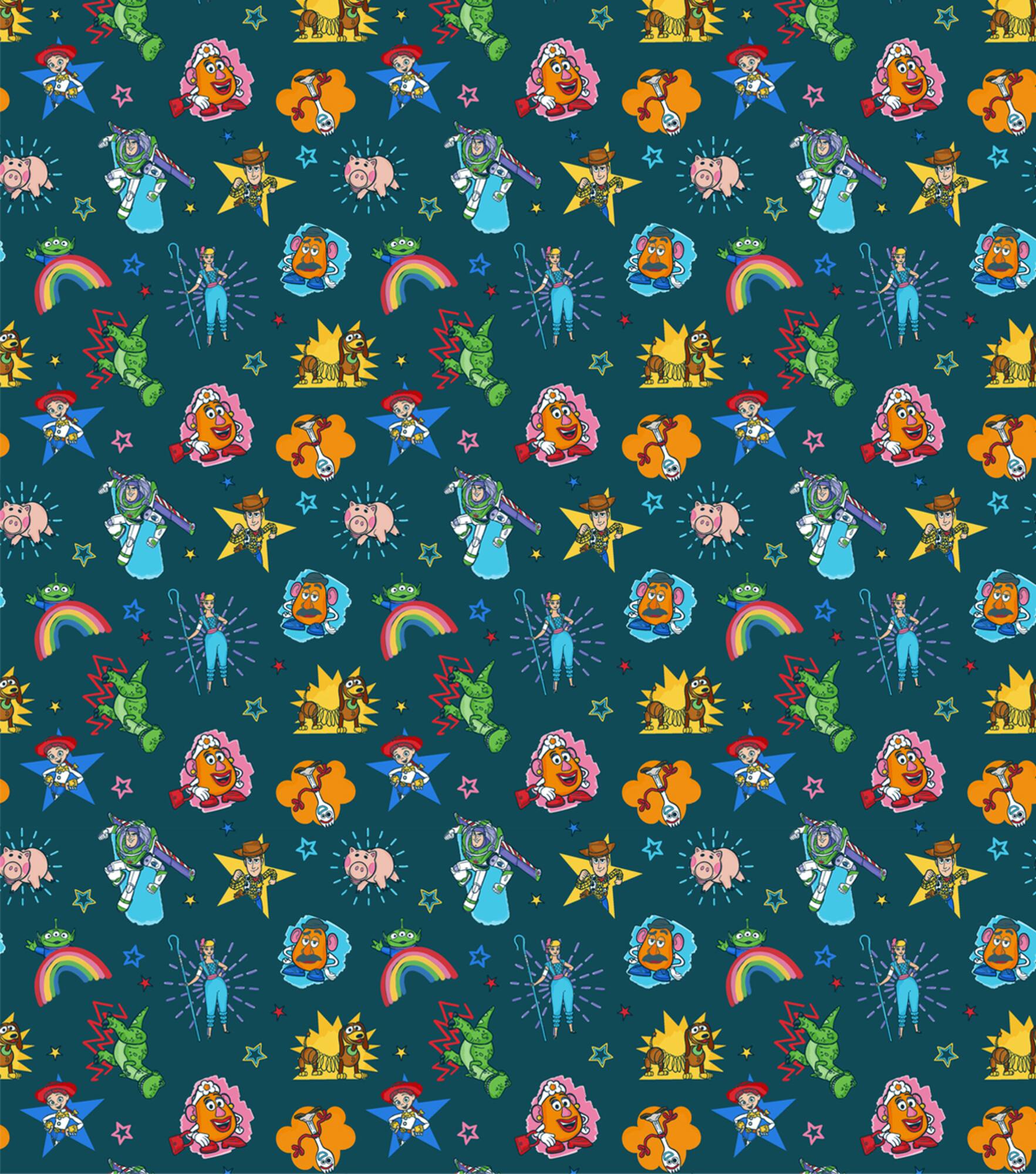 Disney Pixar Toy Story All Star Cotton Fabric